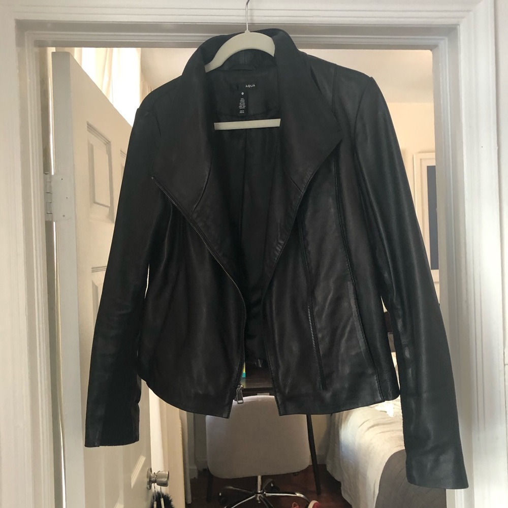 Leather Jacket (aqua brand)